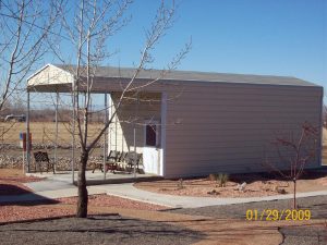 Enclosed Metal Building